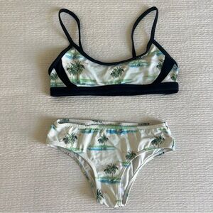 [FARM Rio] Palm Tree Print Bikini Set